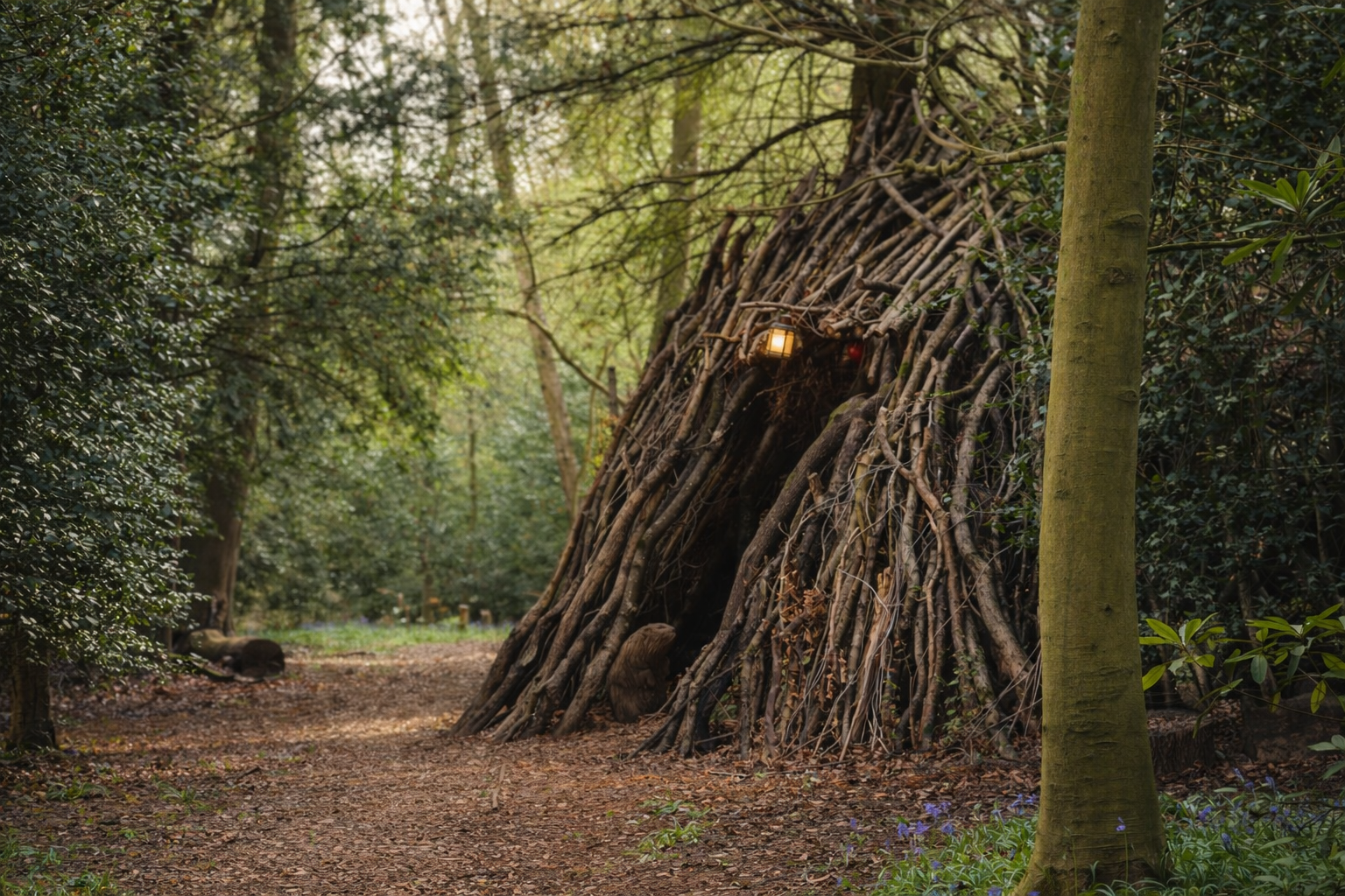 Beaver's Den twig hideaway